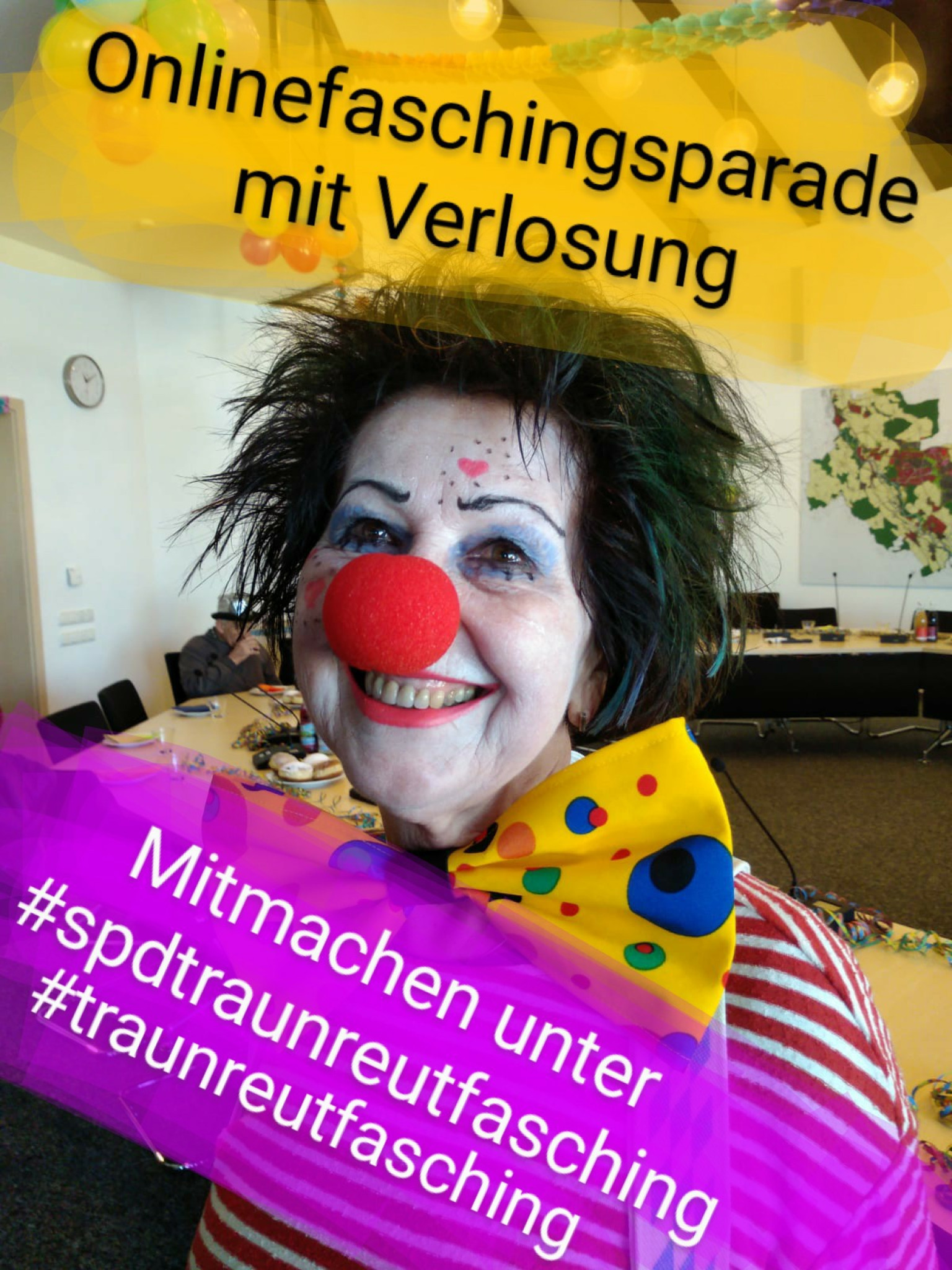 Die SPD Traunreut Ruft Zusammen Mit Den „Traun-Narrischen“ Zur Online ...