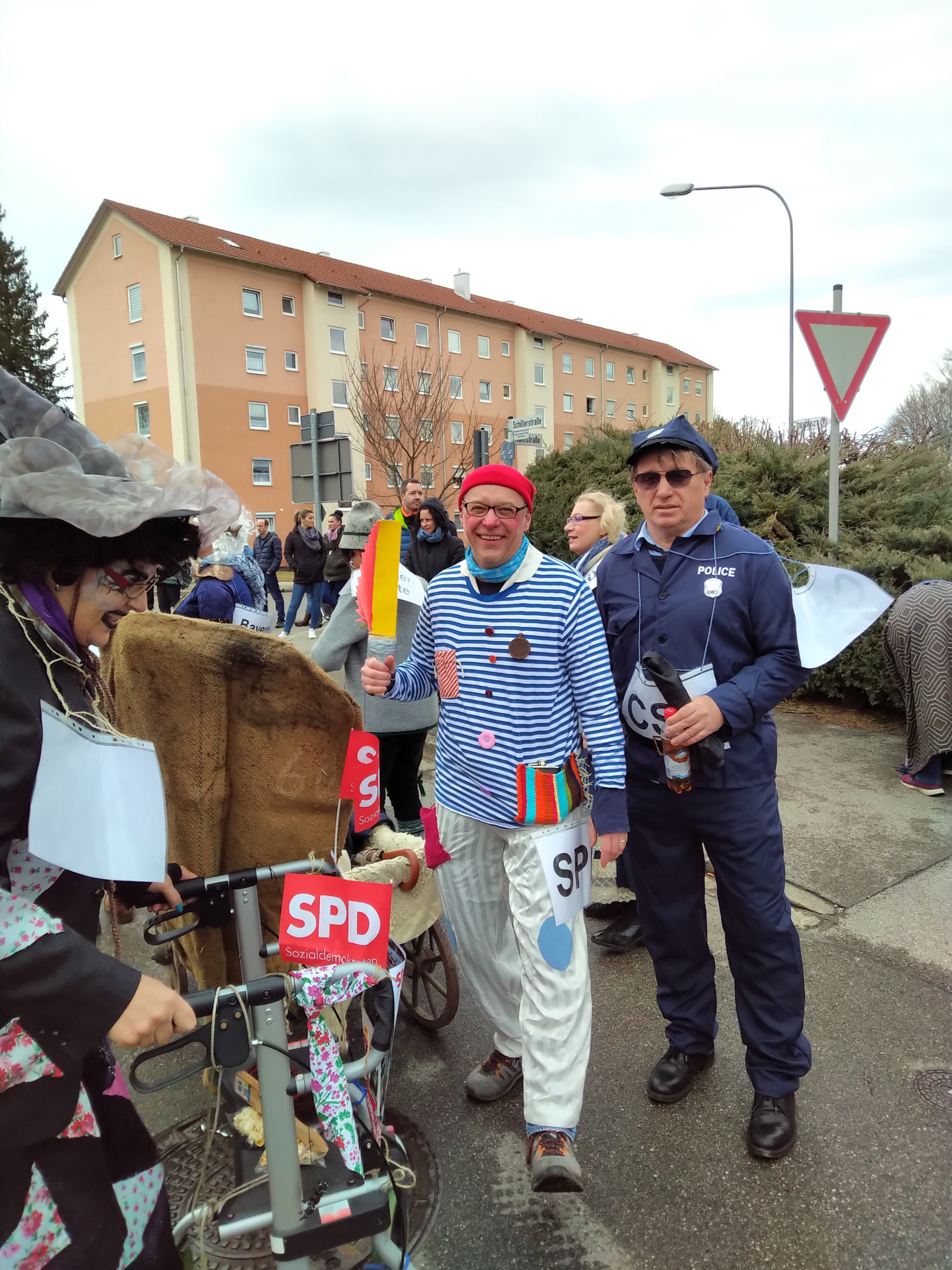 Faschingszug In Traunreut Am 23.02.2020 - SPD Traunreut