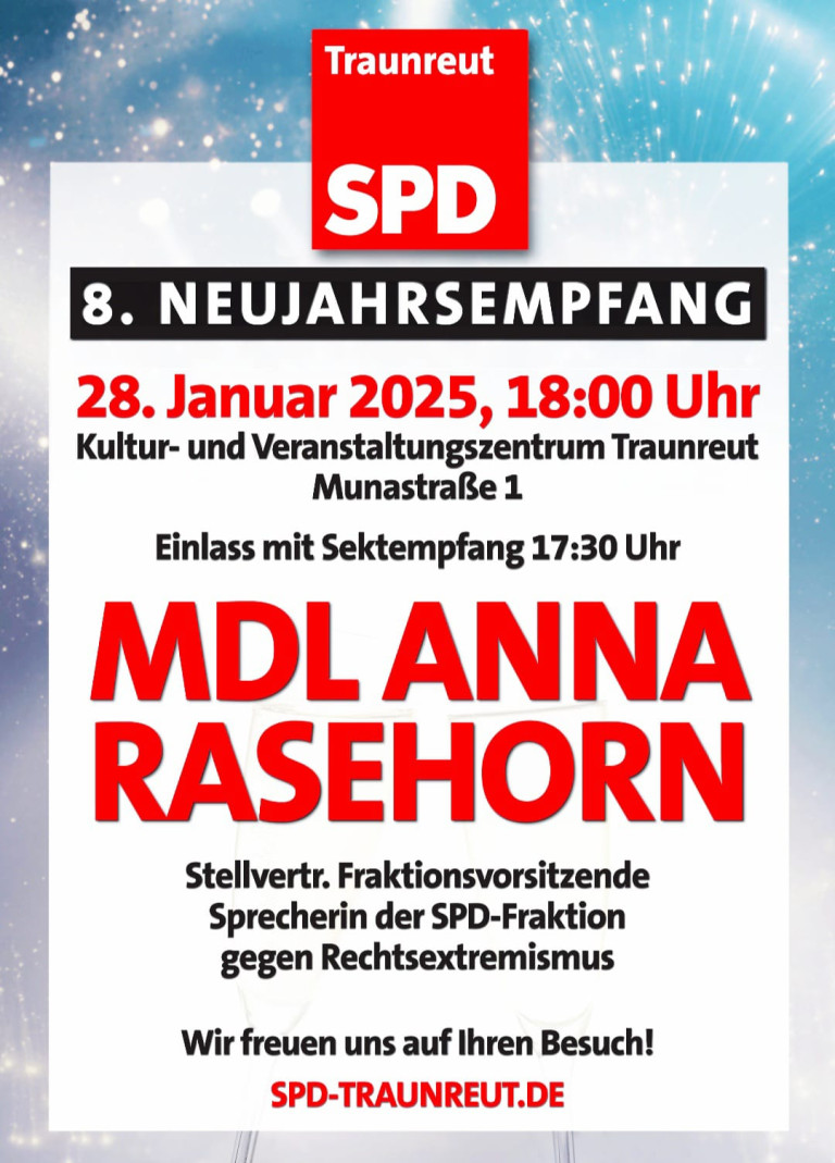 Plakat 8. Neujahrsempfang